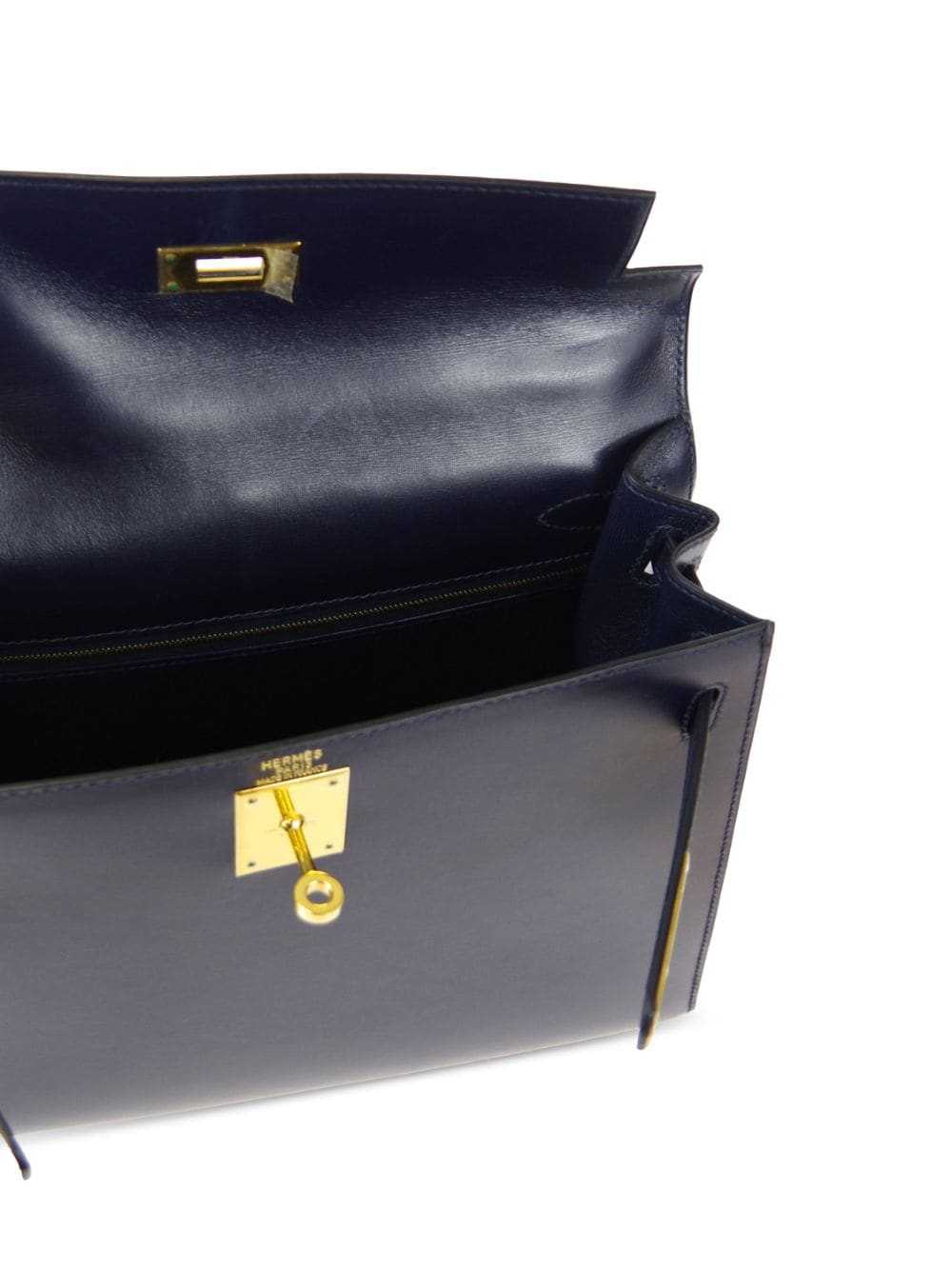 Hermès Pre-Owned 1999 Kelly 28 handbag - Blue - image 5
