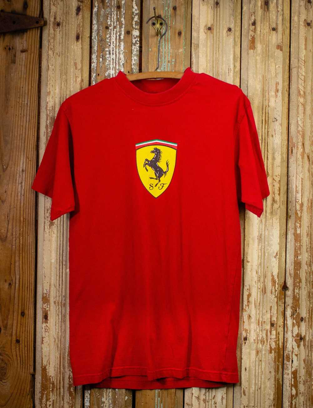 Ferrari × Vintage Vintage Ferrari Graphic T Shirt… - image 1