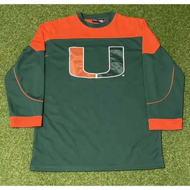 Miami Hurricanes Sean Taylor Green Printing Player Portrait Football Jersey  - Bluefink