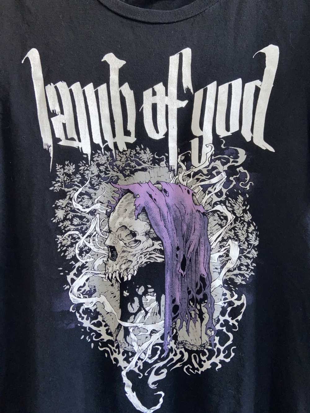 Band Tees × Rock Band × Rock Tees Lamb of God Ban… - image 4