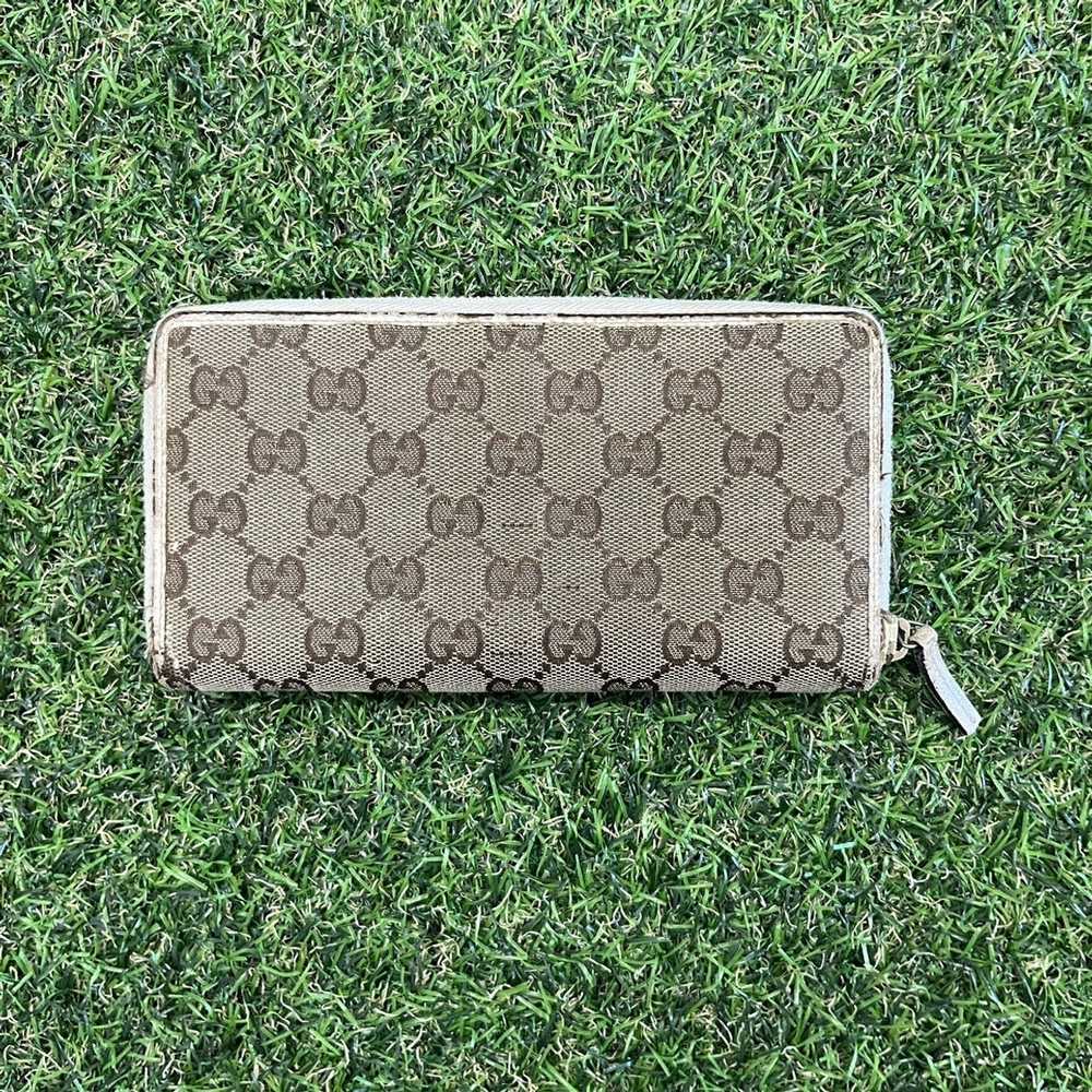 Gucci Gucci Monogram Wallet Tan Mono OS - image 3