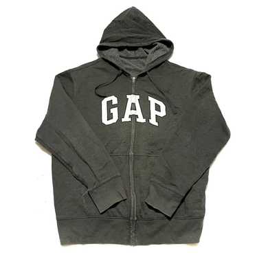 Gap Gap grey hoodie full zip sportswear big logo … - image 1