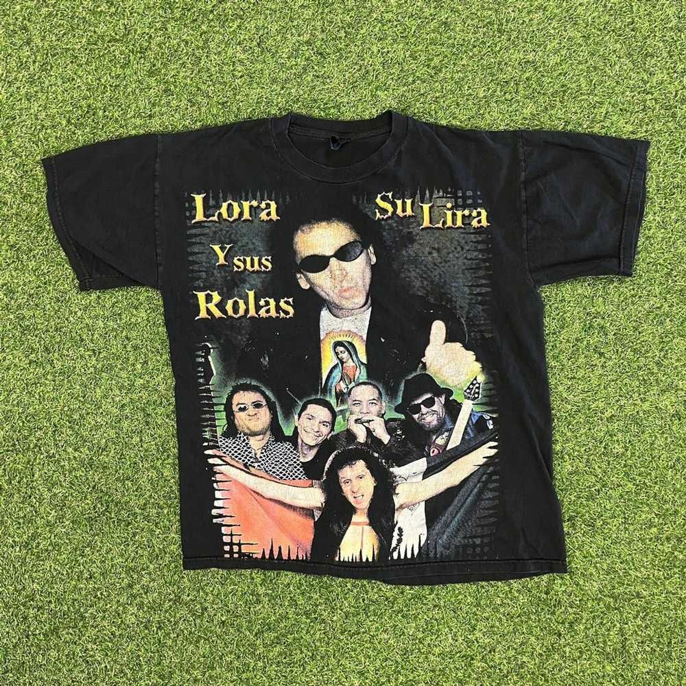 Band Tees × Vintage Álex Lora Lora Su Lira Y Sus Rola… Gem