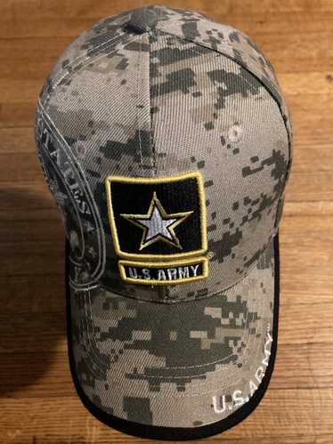 Camo × Military × Retro Hat Camo Military US Army 