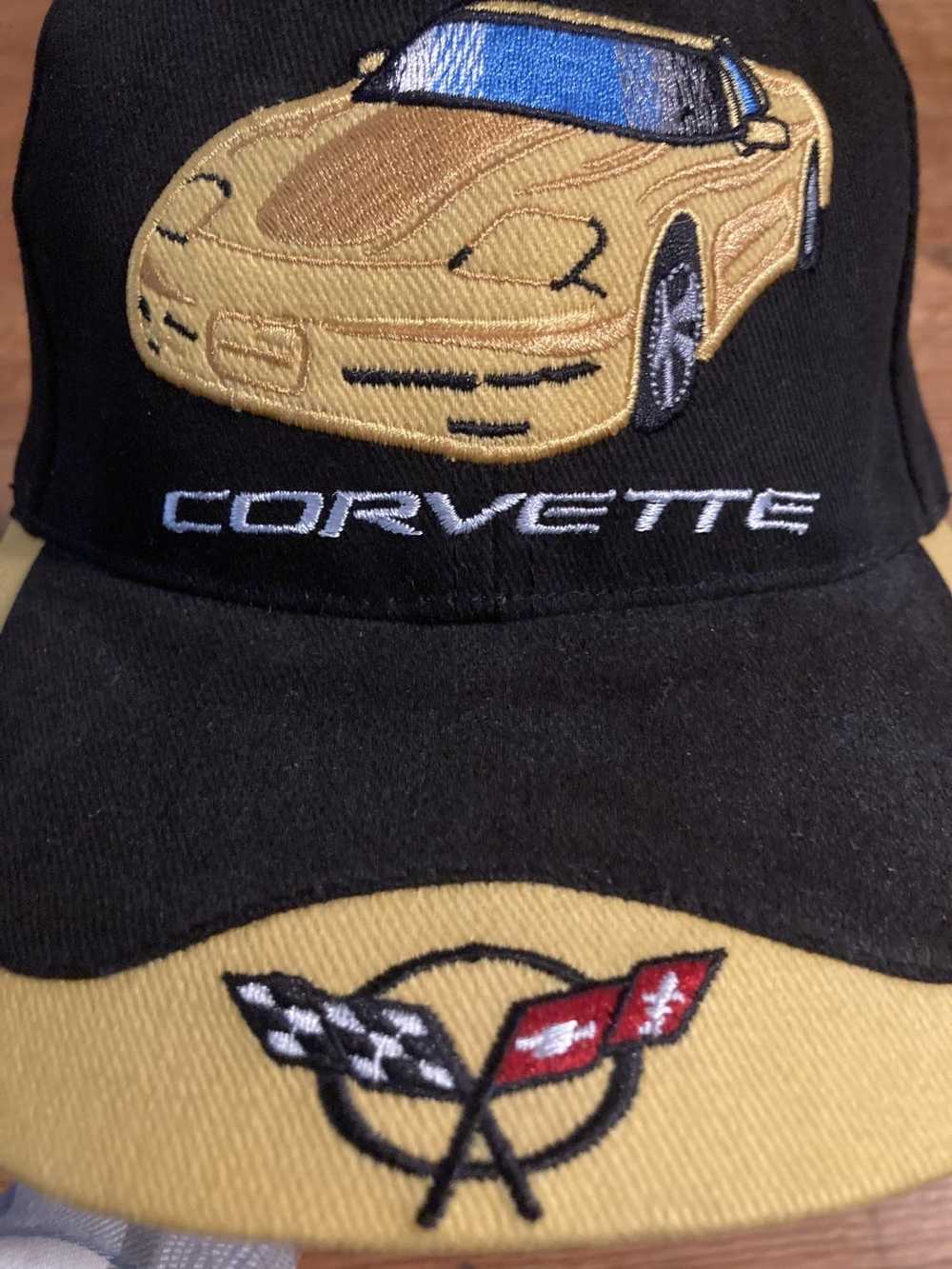 Chevy × Trucker Hat × Vintage CORVETTE Chevrolet … - image 2