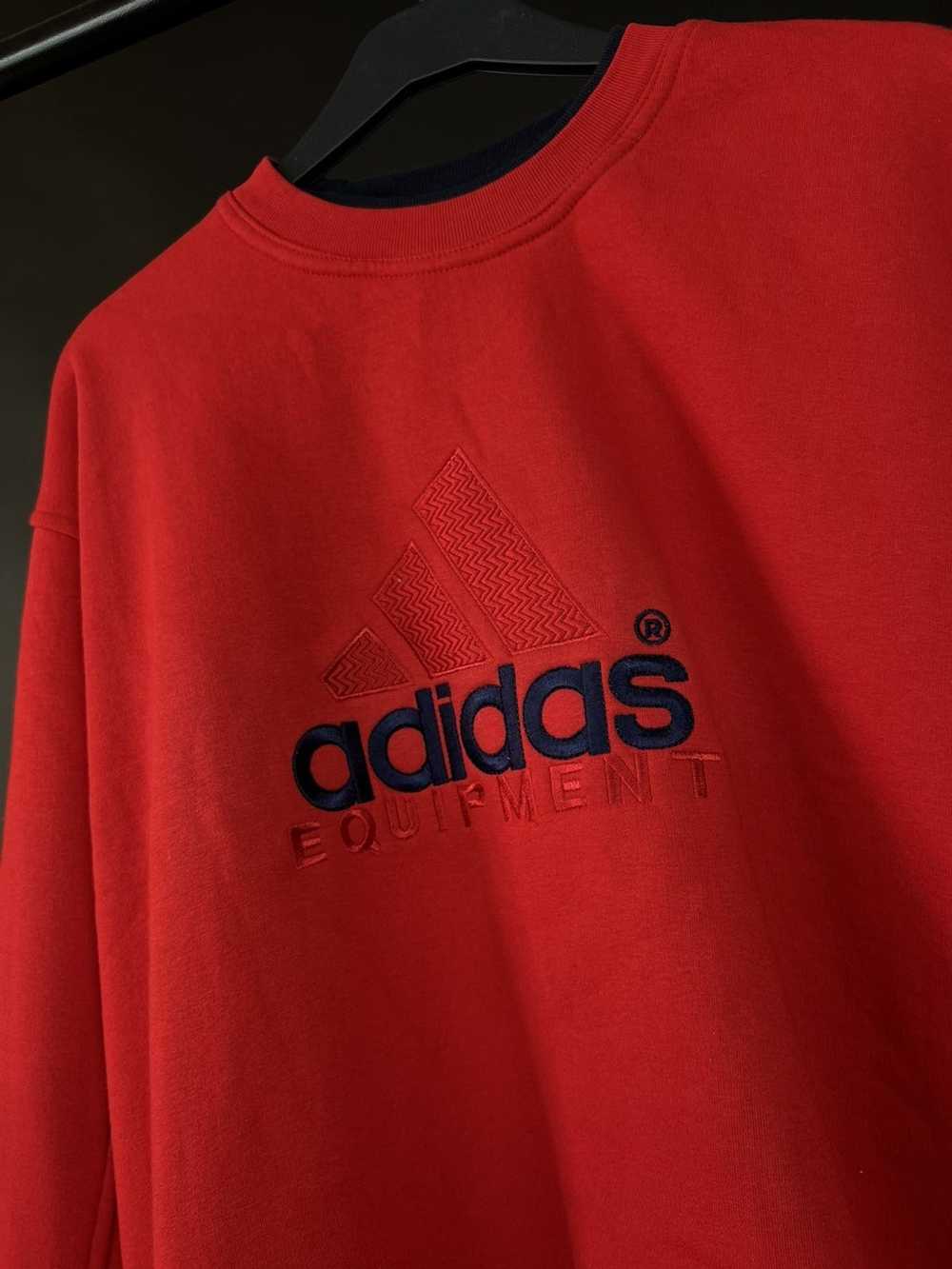 Adidas × Vintage VTG sweatshirt Adidas equipment … - image 3