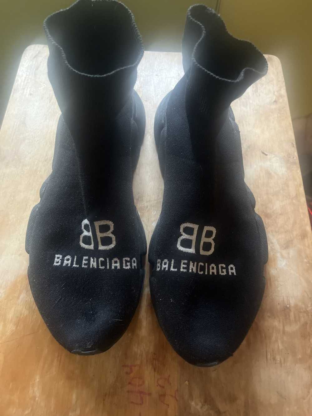 Balenciaga Double b balenciaga sock sneakers - image 3