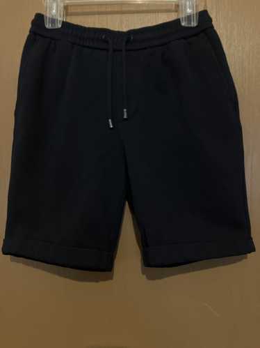 Zara Cotton Ribbed Shorts w Drawstring