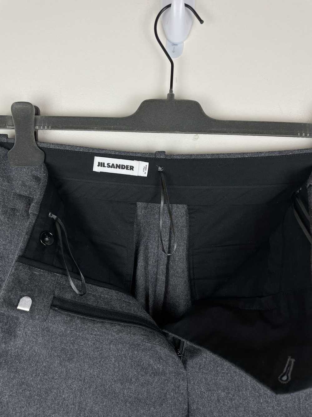 Jil Sander Jil Sander Wool Trousers Pants Slacks … - image 4