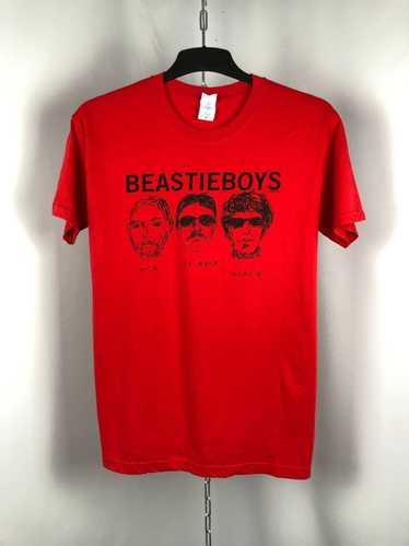 Band Tees × Vintage Beastie Boys vintage Red T-sh… - image 1