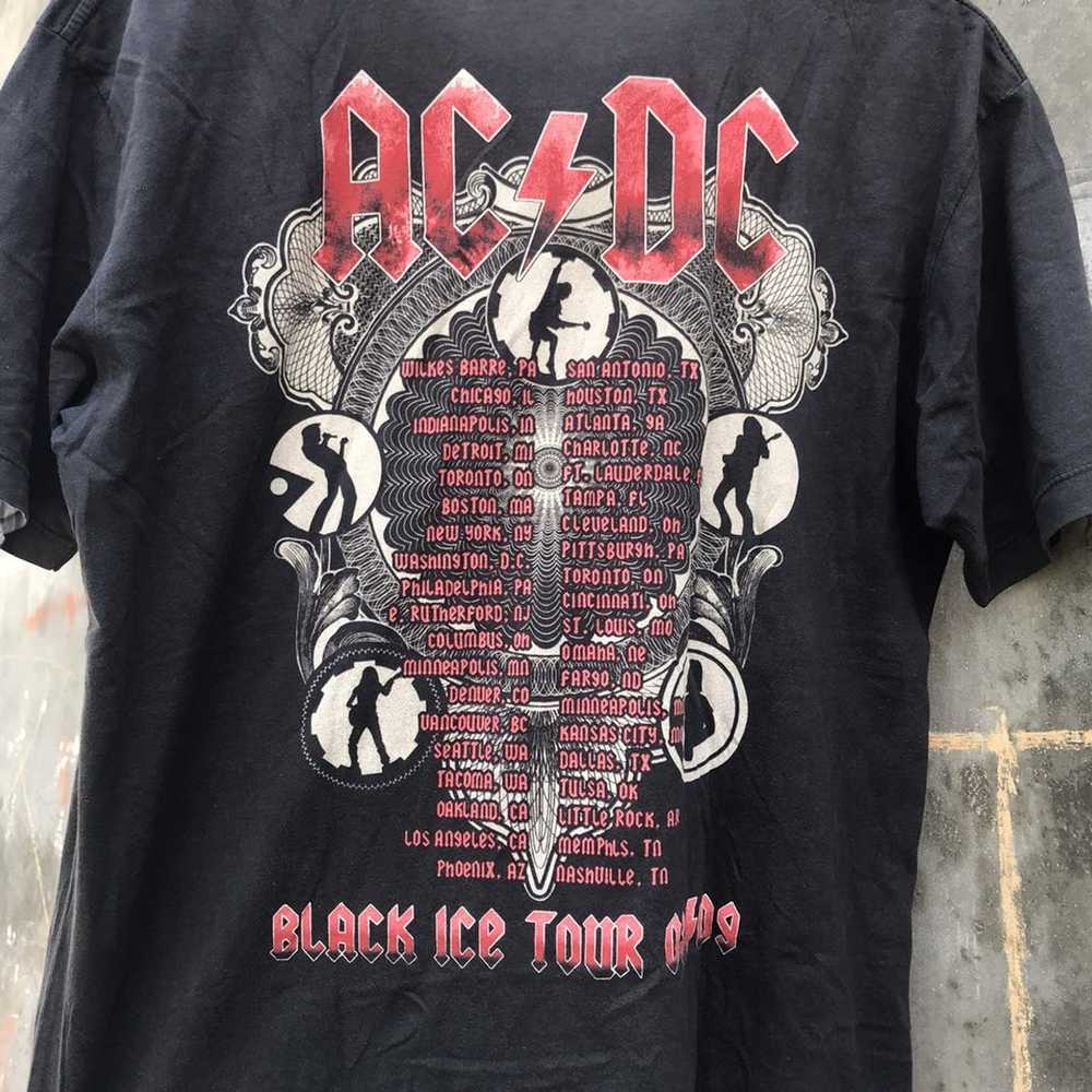 Ac/Dc × Black Label × Vintage ACDC Tour 2008-2009… - image 7