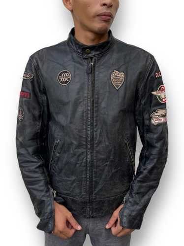 Dainese × Ducati × Leather Jacket 🔥VINTAGE DUCATI