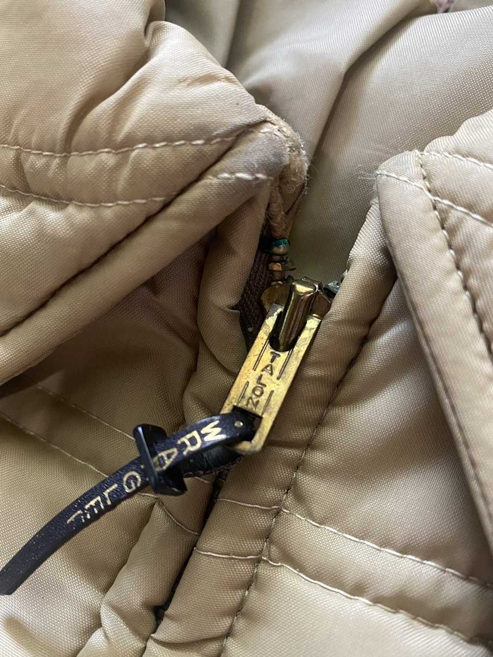 Vintage 1970’s talon zip puffer jacket - image 2