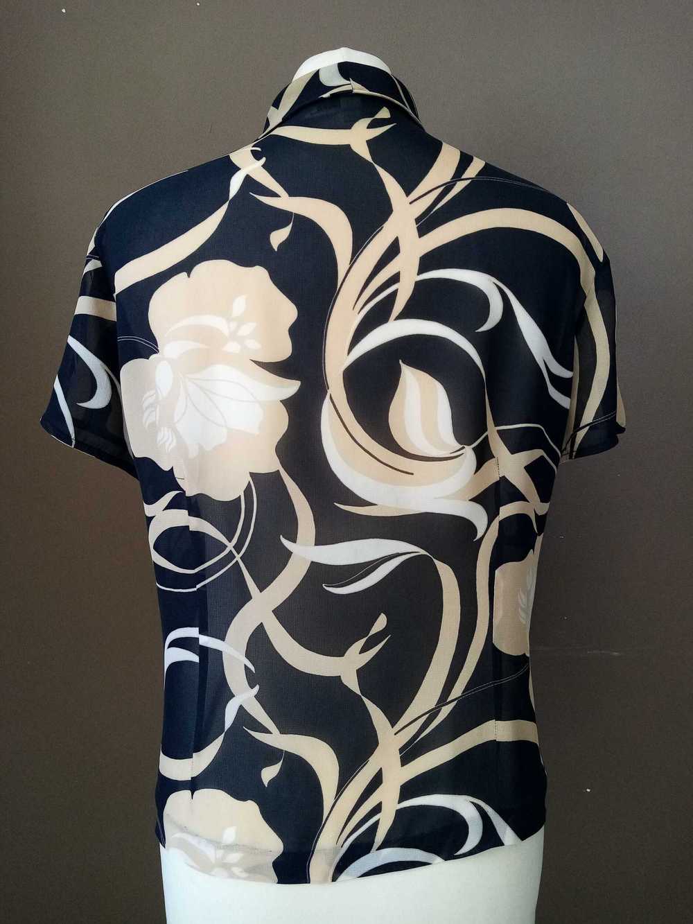 Chemise manches courtes à fleurs - Chemise à fleu… - image 4