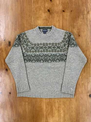 Coloured Cable Knit Sweater × Woolrich Woolen Mill