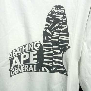 Bape × Vintage Vtg aBathing Ape General T-shirt S… - image 1