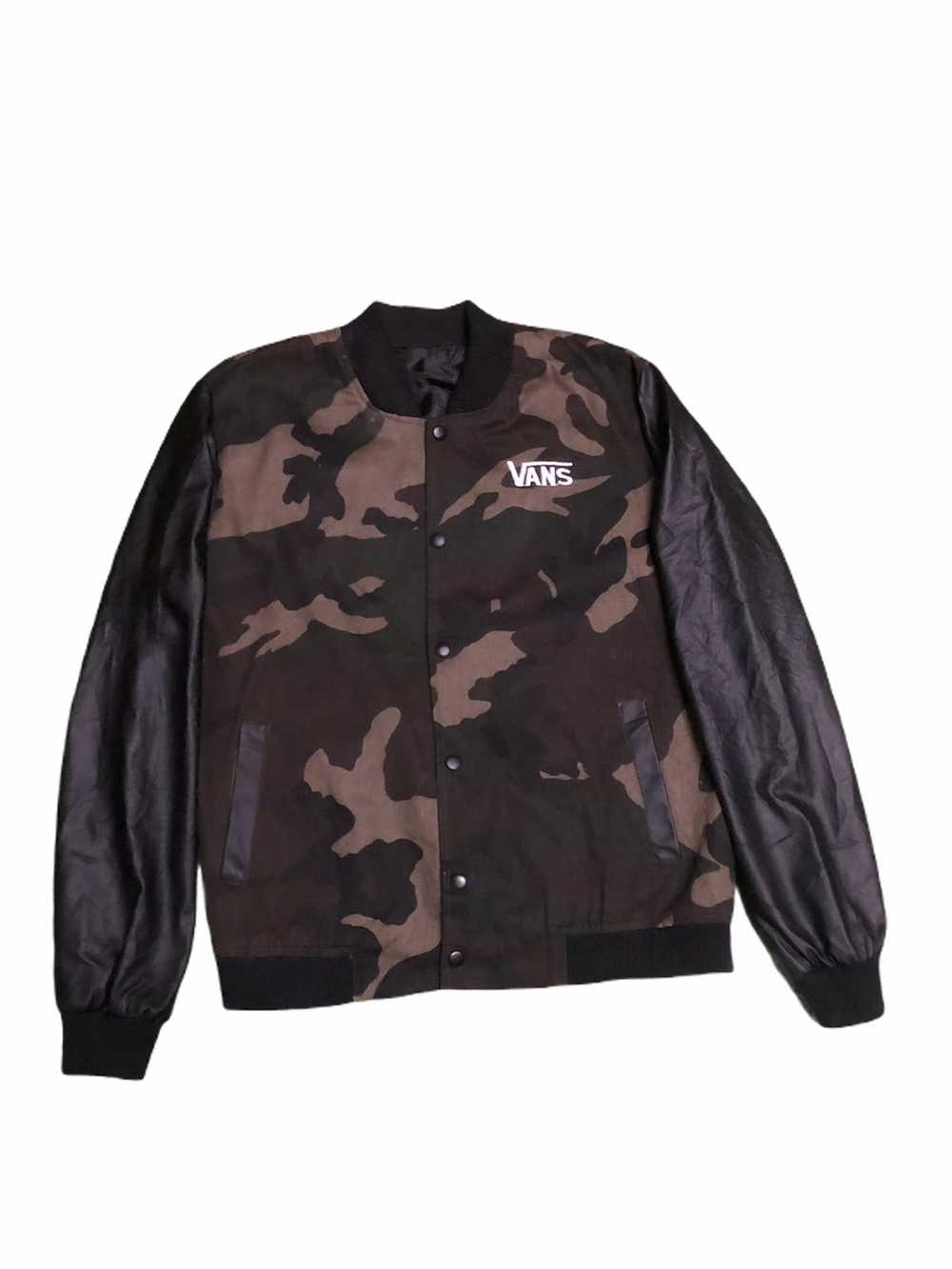 Vans × Varsity Jacket Nice Camouflage Style Varsi… - image 2