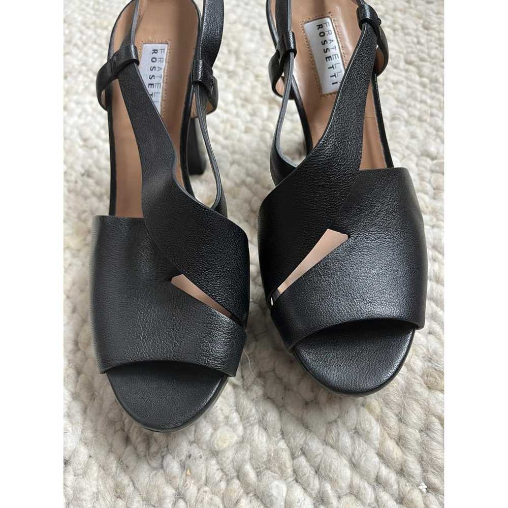 Fratelli Rossetti Leather heels - image 5