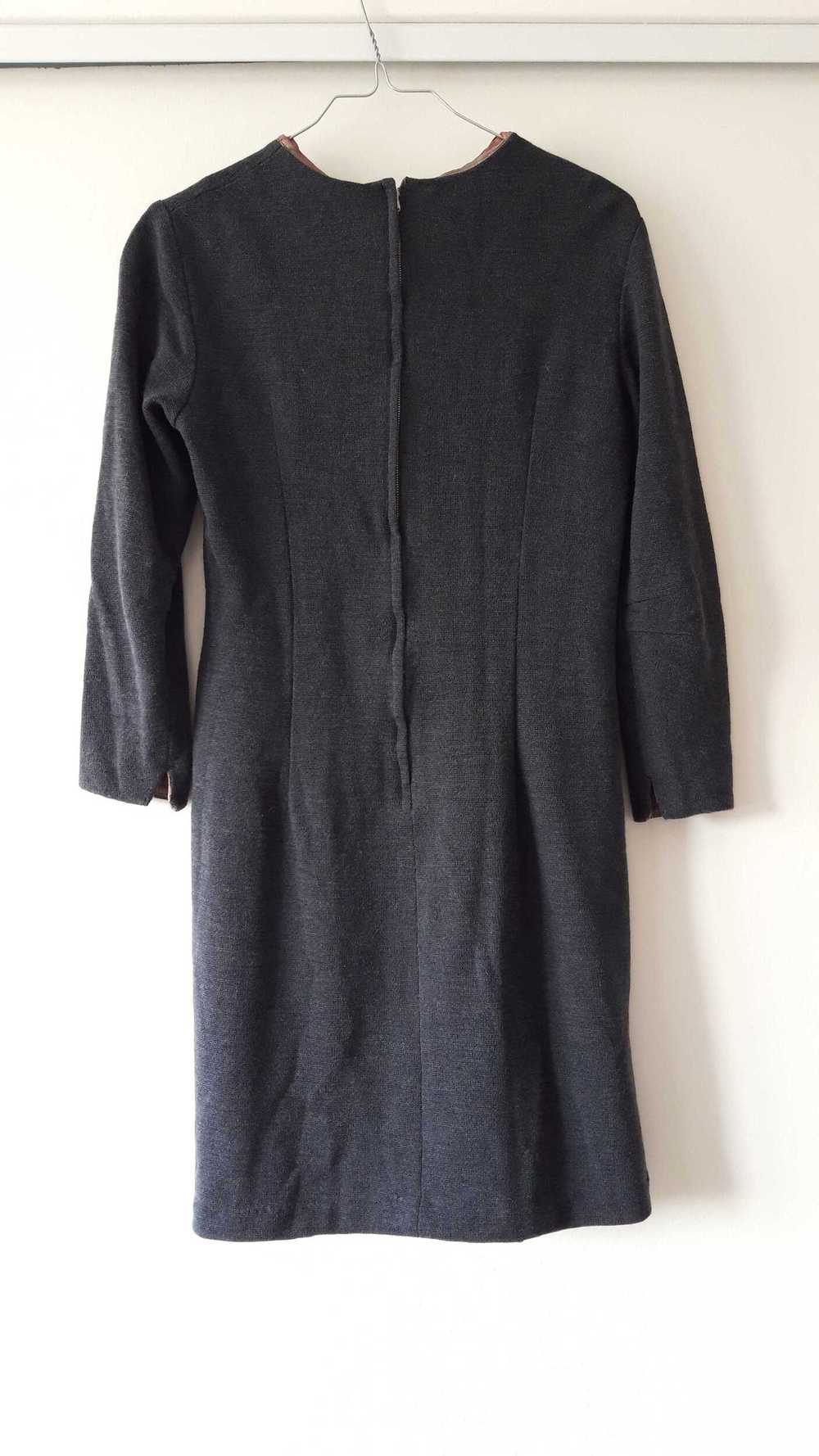 Mini robe en laine - Mini robe chic 60s, courte é… - image 5