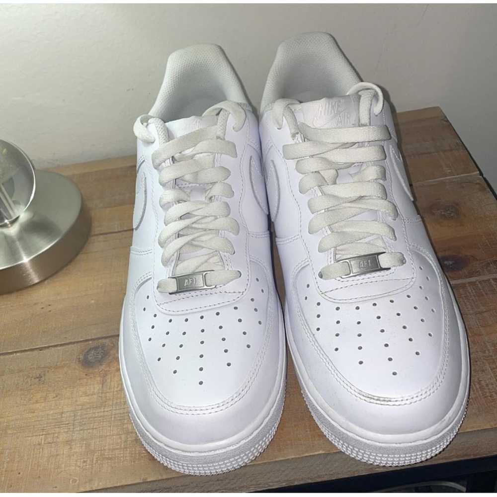 Nike Air Force 1 leather lace ups - image 6
