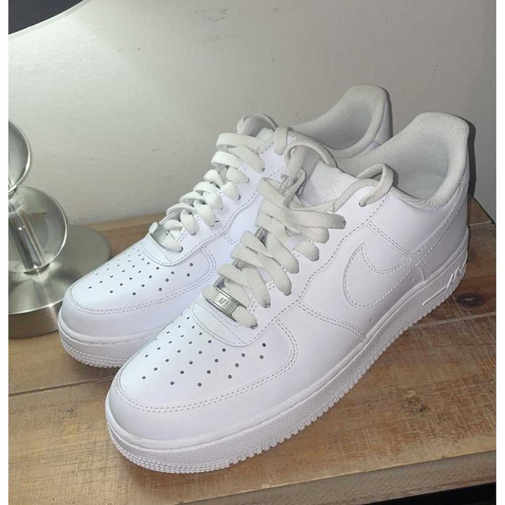 Nike Air Force 1 leather lace ups - image 7