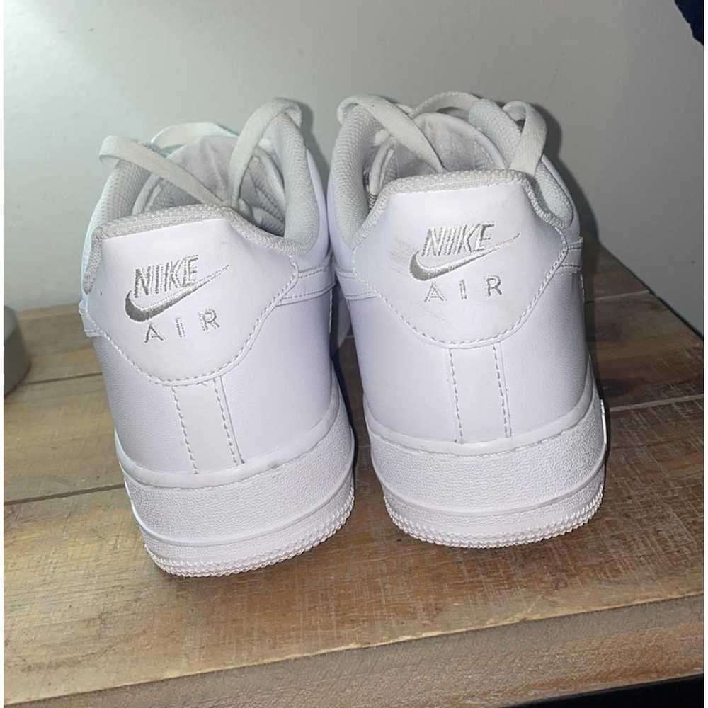 Nike Air Force 1 leather lace ups - image 8