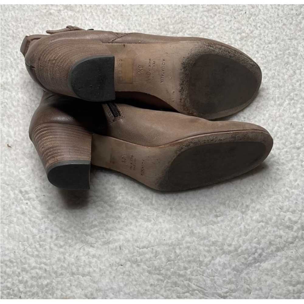 Aquatalia Leather ankle boots - image 7