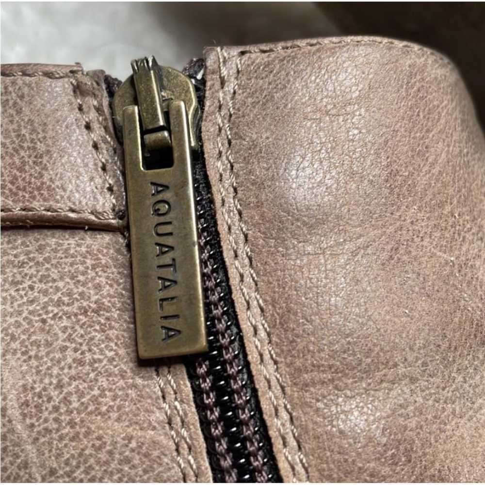 Aquatalia Leather ankle boots - image 8