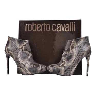 Roberto Cavalli Python boots