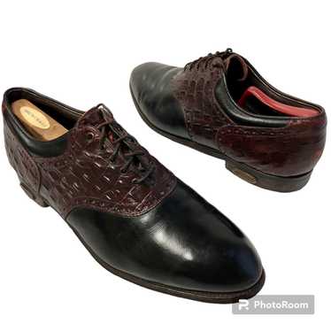 Footjoy Vtg Footjoy Classics-Dry Leather Cordovan 
