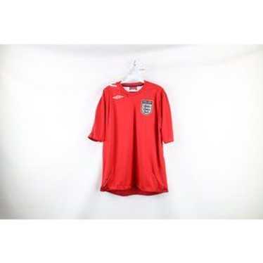ウェア 00s UMBRO England soccer T-shirt ENGLAND 1999 2000 2001 HOME FOOTBALL SHIRT SOCCER JERSEY