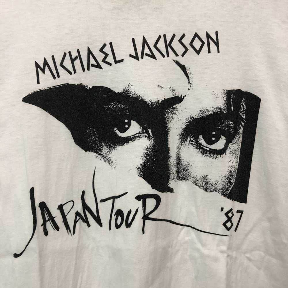 Michael Jackson × Tour Tee × Vintage Vintage 80s … - image 2