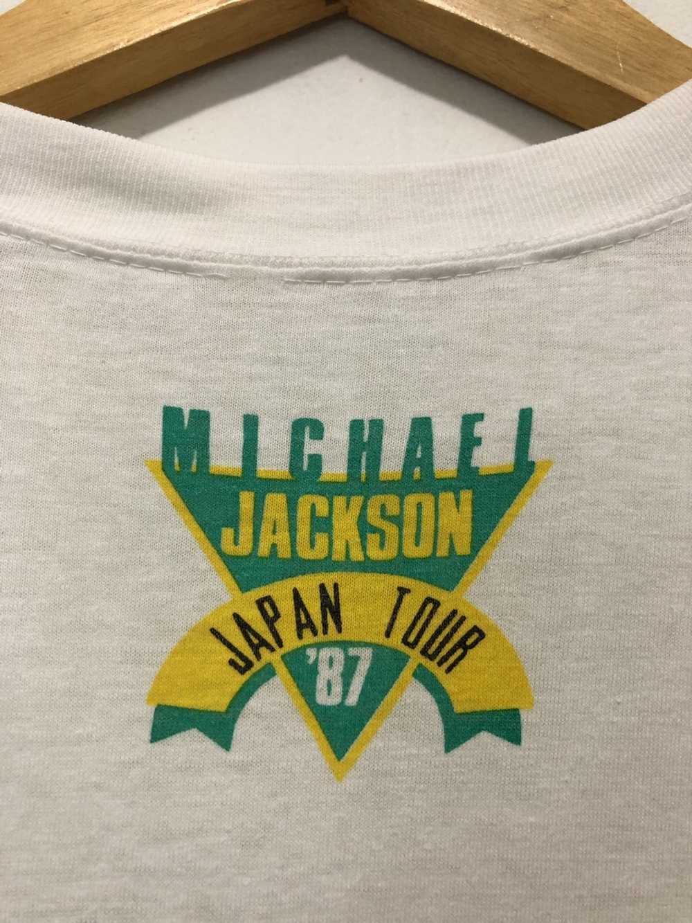 Michael Jackson × Tour Tee × Vintage Vintage 80s … - image 4