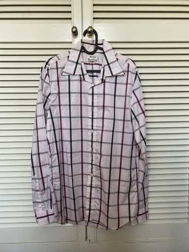 Acne Studios Check Pink Slim Fit Shirt - image 1