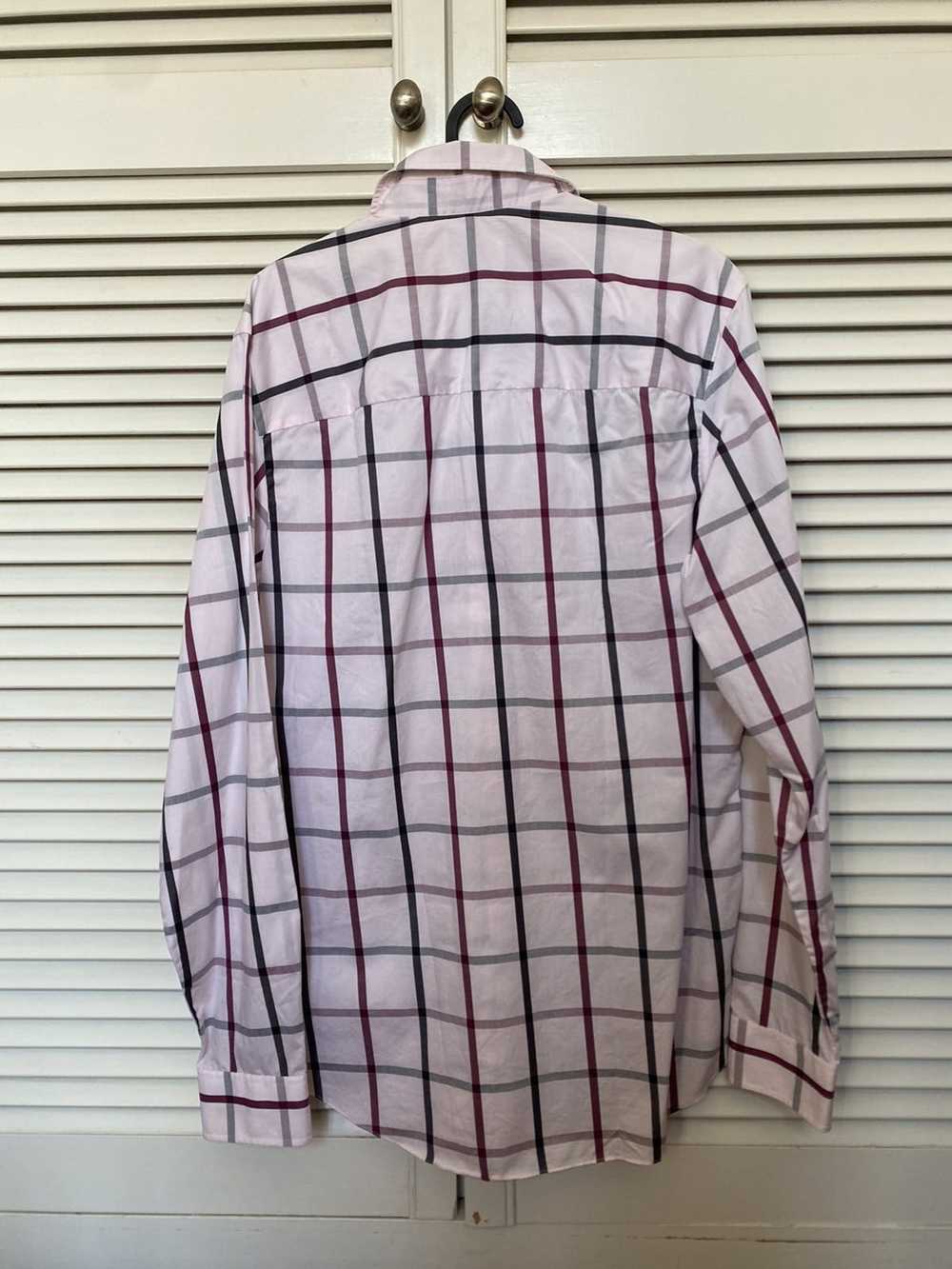 Acne Studios Check Pink Slim Fit Shirt - image 2