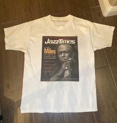 Vintage 90s Louis Armstrong Jazz Shirt Size L 
