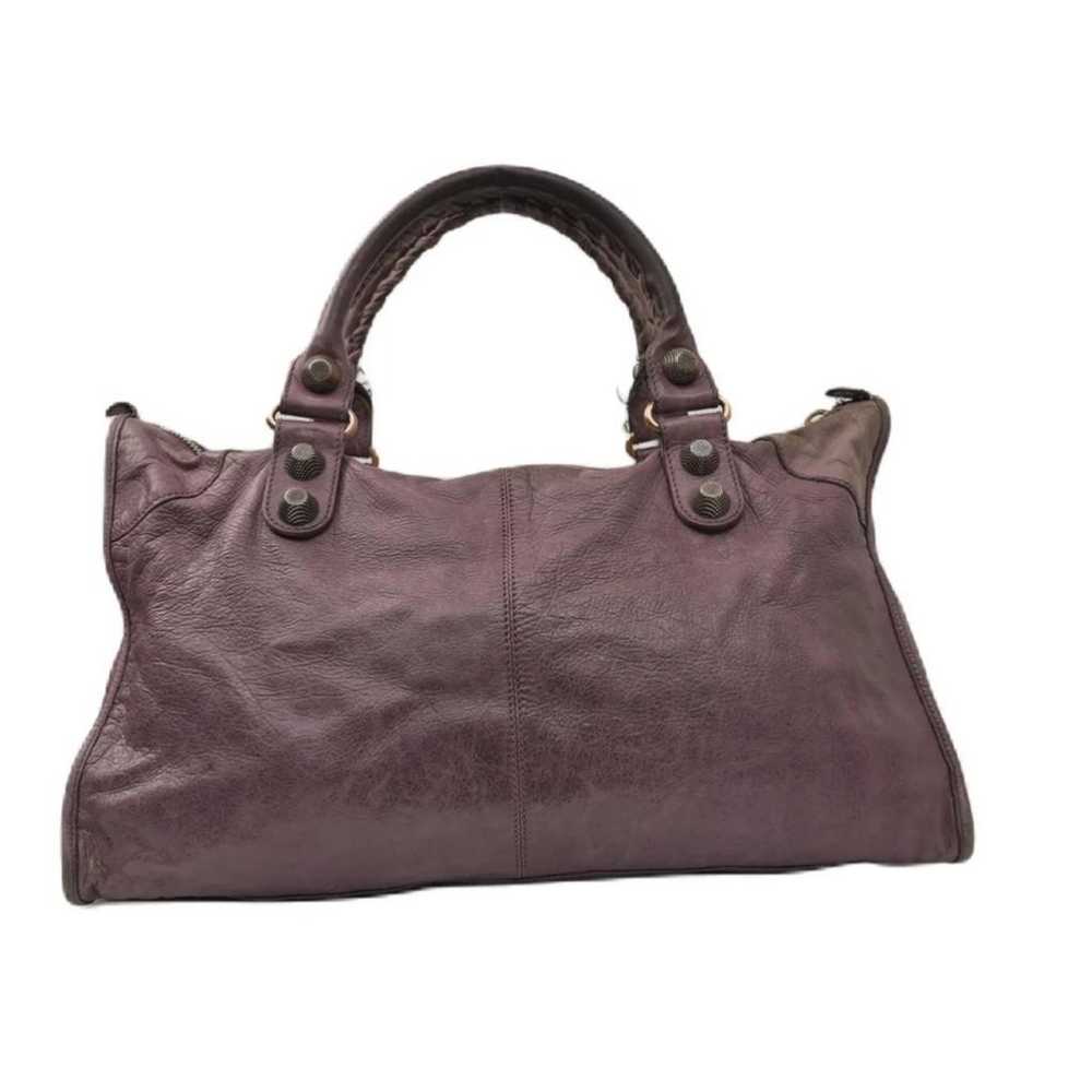 Balenciaga Work leather handbag - image 4