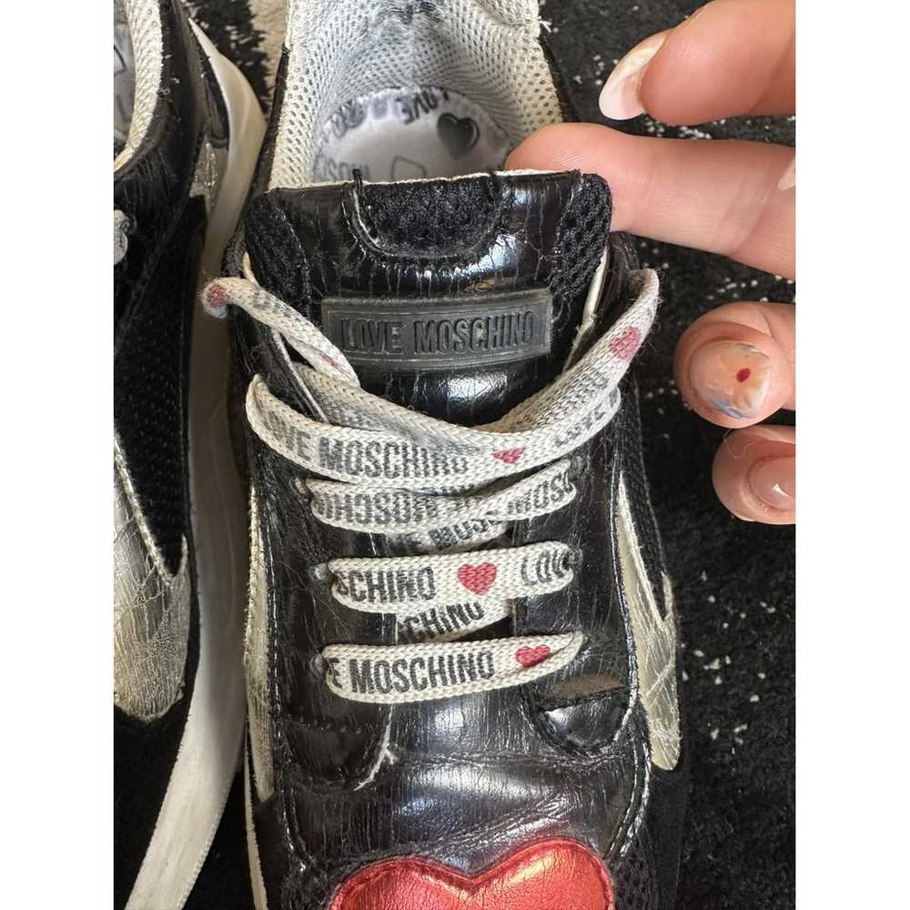 Moschino Love Cloth trainers - image 4