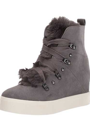 J Slides J Slides NYC Faux Fur Suede Sneaker~Boot~