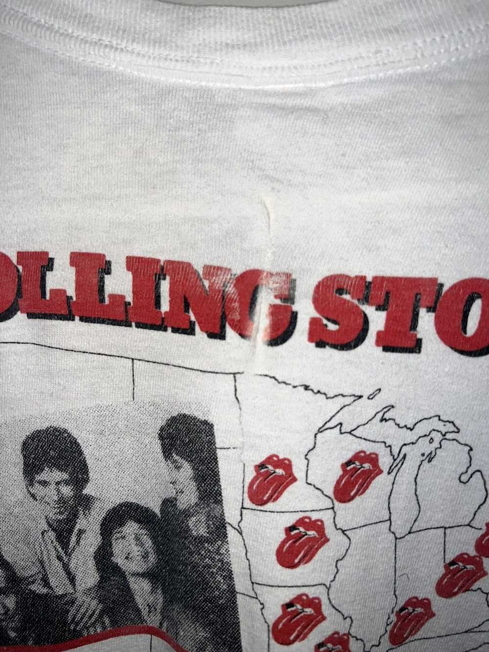 The Rolling Stones × Vintage Steel Wheels Tour tee - image 3