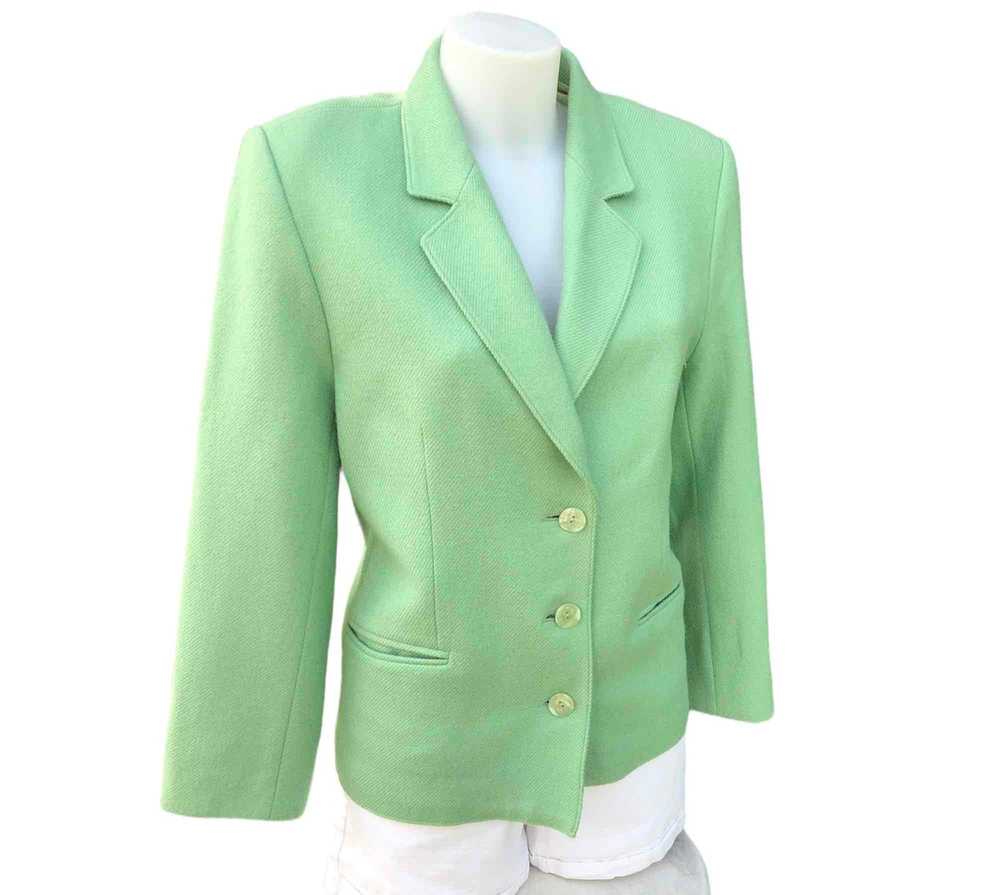 Blazer and laine - Beautifully crafted pistachio … - image 2
