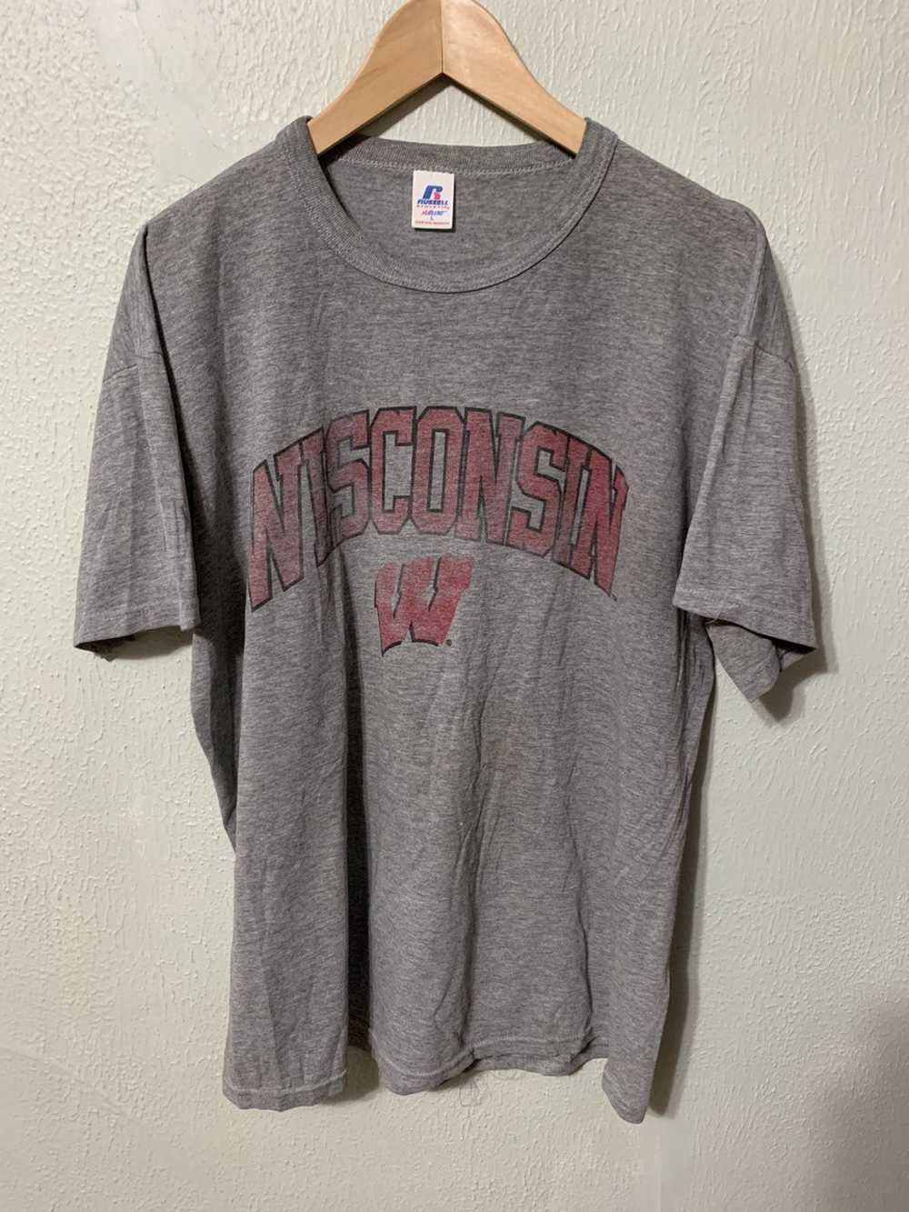 Vintage Vintage Russell Athletic Wisconsin Arc Lo… - image 1