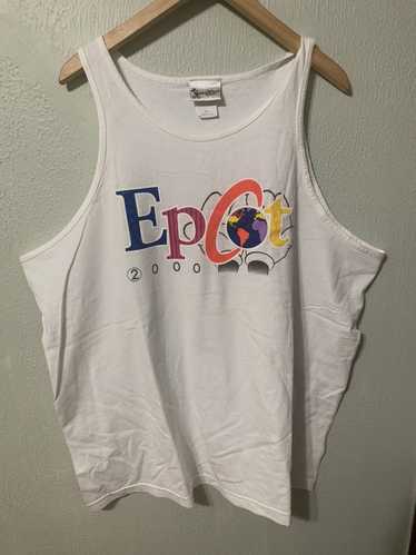 Disney × Vintage Vintage Disney Epcot 2000 Tank T… - image 1