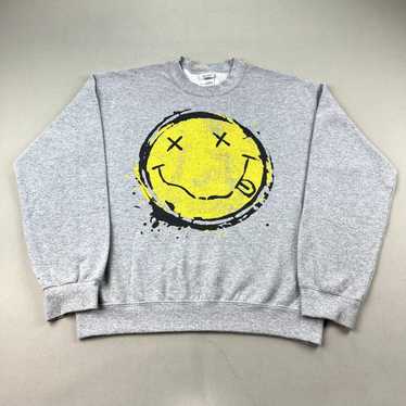 Gildan × Nirvana Nirvana Band Sweatshirt Medium G… - image 1