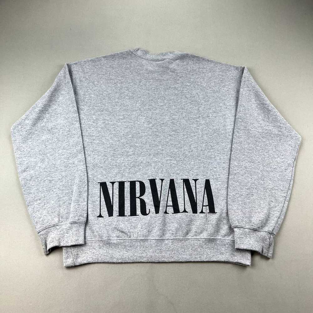 Gildan × Nirvana Nirvana Band Sweatshirt Medium G… - image 4