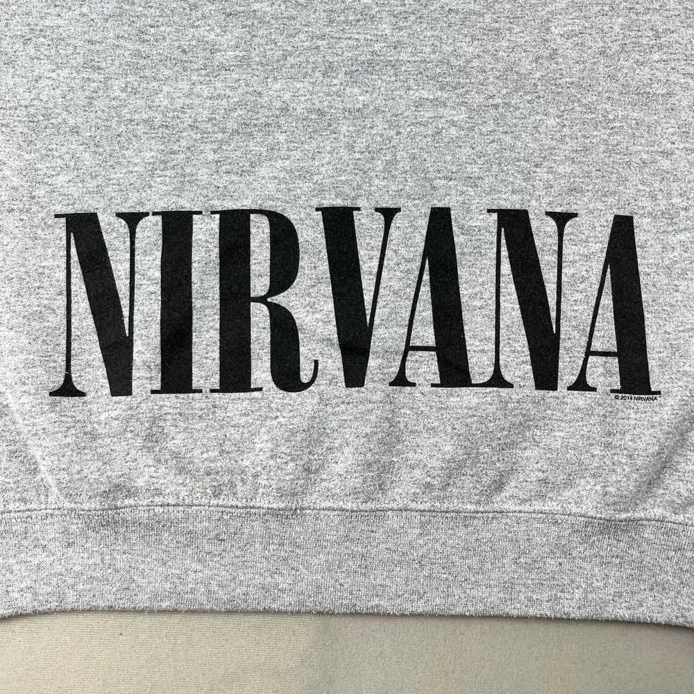 Gildan × Nirvana Nirvana Band Sweatshirt Medium G… - image 5