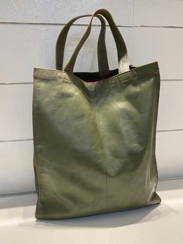 PAUL SMITH DARK TAN LEATHER TOTE BAG RETAIL MADE IN SPAIN BNWT