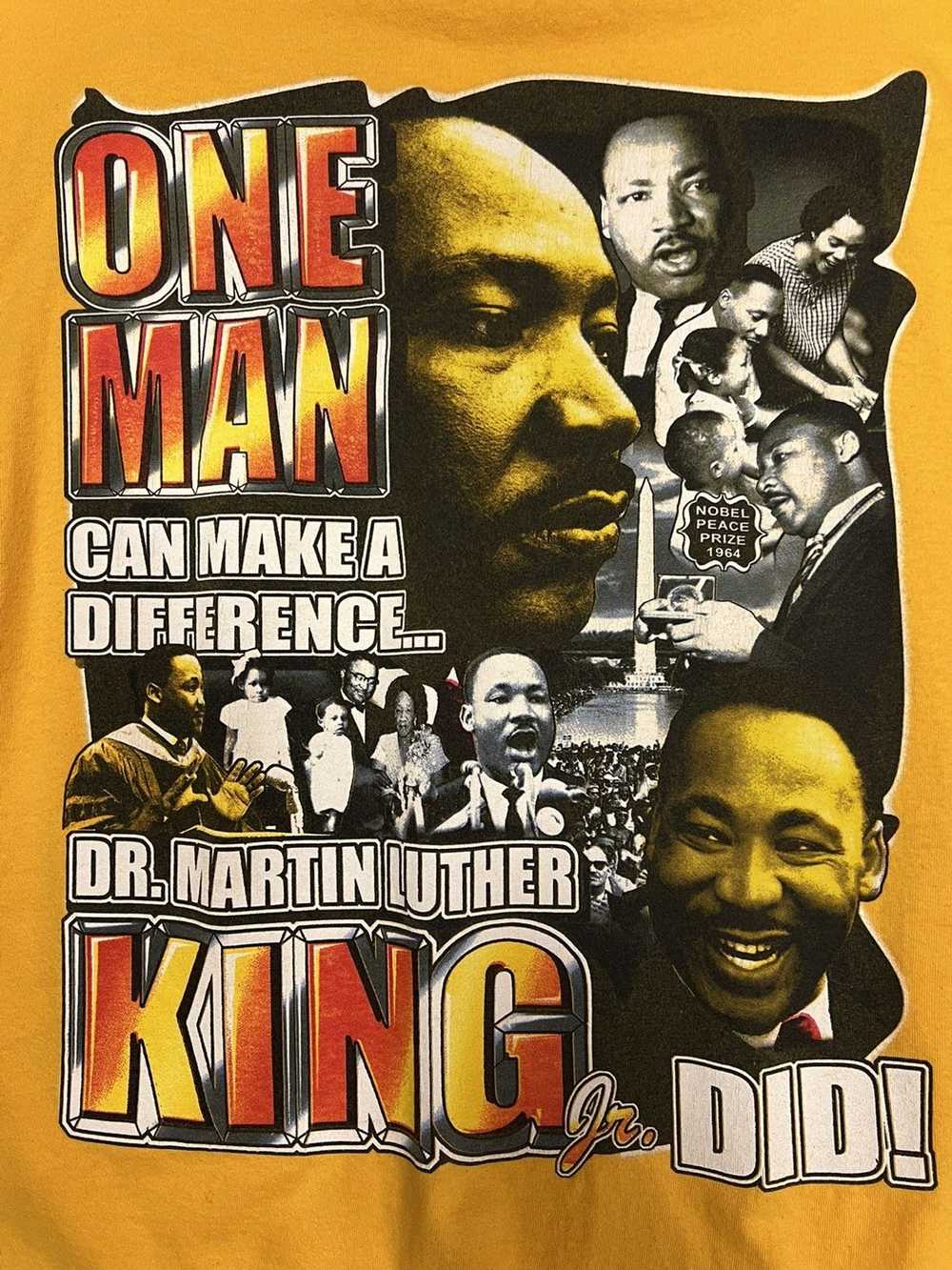 Vintage Vintage Dr Martin Luther King One Man Tshirt - Gem