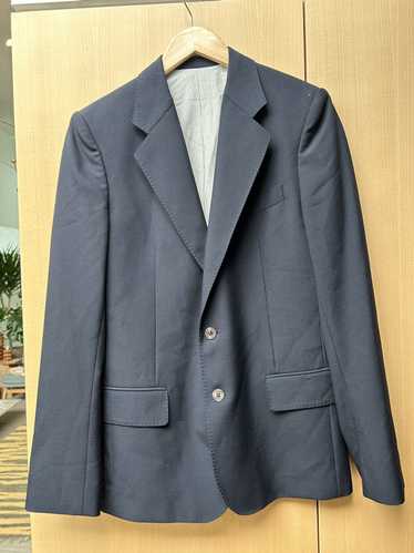 Balenciaga Balenciaga Navy Wool Blend Blazer