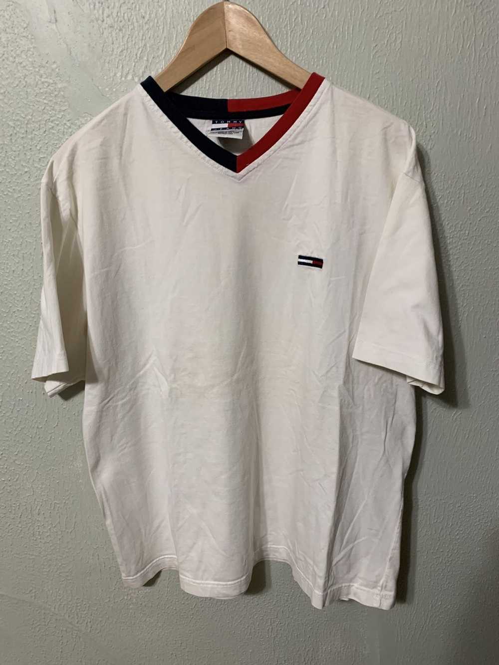 Tee Shirt × Tommy Hilfiger × Vintage Vintage Tomm… - image 1